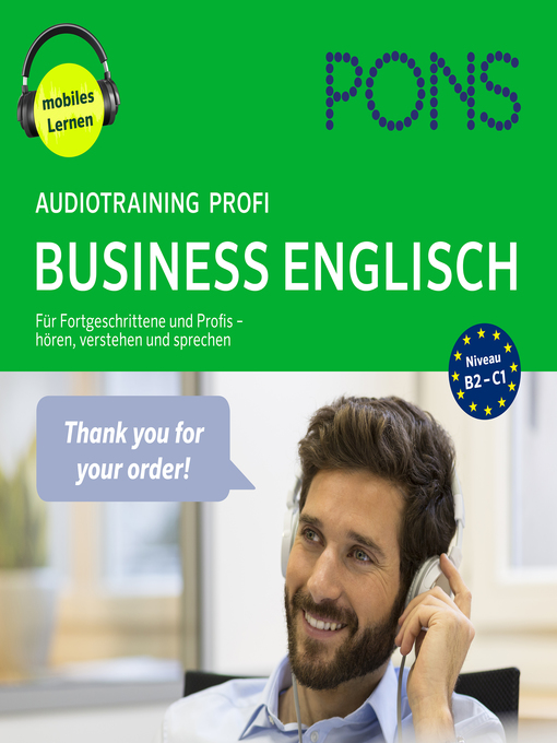 Title details for PONS Audiotraining Profi--BUSINESS ENGLISH. Für Fortgeschrittene und Profis by Debby Rebsch - Available